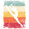 Gymnast Baton Retro Rhythmic Gymnastics