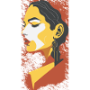 Geometric Summer Portrait