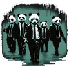Stausee-Pandas