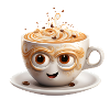 Süße Kaffeetasse