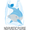 No plastic please - Dolphin