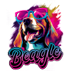 Beagle Dog With Sunglasses