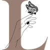 Letter L Magic Butterfly