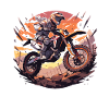 Motocross maastopyörä motocross motocross moottoripyörä
