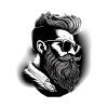 Men wear beards white