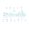 Split skyline city Croatia