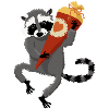 Raccoon school cone