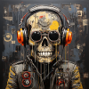 SKULL STREET ART