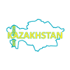 Map of Kazakhstan