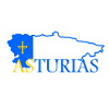 Map of Asturias