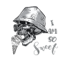 Niedlicher Totenkopf Cute Skull