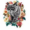 Cat Flowers