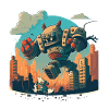 Robot vs Monsters