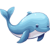 Baby sperm whale