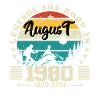 August 1980. Birthday gift August 1980. August