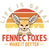 Fennek Fuchs Fennec Fox Wüstenfuchs