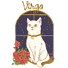 Virgo Zodiac Sign Cat