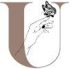 Letter U Magic Butterfly