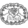 Embroderie Roses transparent