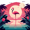 Flamingo Paradis - Miami Style