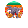 Papasaurus Dinosaur Dad