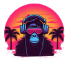 Synthwave DJ Ape