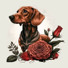 Teckel rose