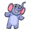 Mignon petit éléphant