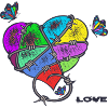 Love, Heart and Butterflies
