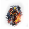 Heroic Firefighter Rescuer Design