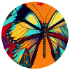 Abstract Butterfly - Illustration