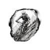 Mountainbiker weiß