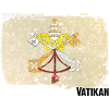 Flag Vatican Italy Symbol Emblem
