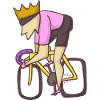Rennrad King Radfahrer