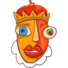 abstaract king cartoon