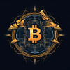 Bitcoin Logo Modern Stylish Desgin