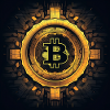 bitcoin logo modern stylish desgin