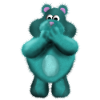 Fluffy the fluffy teddy bear