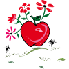 Apple, Flower Greeting, Ants