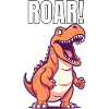 Roaring T-rex Shirt