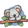 Sleepy Koala T-shirt