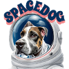 Great dane space dog