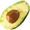 Low Poly Avocado