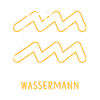 Sternzeichen Illustration Wassermann