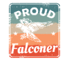 Proud Falconer Falconry Hunting Falcon