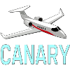 Aviation Canary Jet