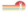 Soleil et lignes rétro - Golf -