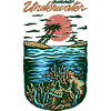 Schädel im Meer