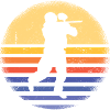 Sport Retro Sunset Paintball