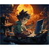 Gamer, Anime Style, Gift Idea